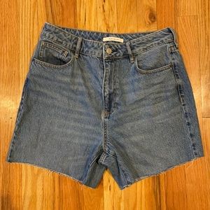 Mom Jean midi shorts